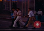 Image of tired men driving desert highway Las Vegas Nevada USA, 1967, second 5 stock footage video 65675079701