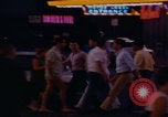 Image of tired men driving desert highway Las Vegas Nevada USA, 1967, second 7 stock footage video 65675079701
