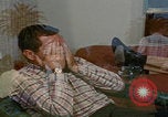 Image of tired men driving desert highway Las Vegas Nevada USA, 1967, second 31 stock footage video 65675079701