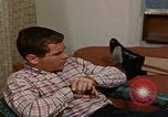 Image of tired men driving desert highway Las Vegas Nevada USA, 1967, second 35 stock footage video 65675079701