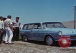 Image of flat tire desert driving United States USA, 1967, second 36 stock footage video 65675079702