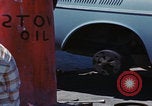 Image of flat tire desert driving United States USA, 1967, second 38 stock footage video 65675079702