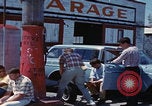 Image of flat tire desert driving United States USA, 1967, second 48 stock footage video 65675079702