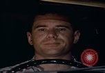 Image of man falling asleep driving San Bernardino California USA, 1967, second 3 stock footage video 65675079704