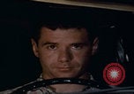 Image of man falling asleep driving San Bernardino California USA, 1967, second 29 stock footage video 65675079704