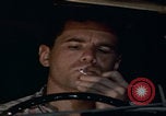 Image of man falling asleep driving San Bernardino California USA, 1967, second 61 stock footage video 65675079704