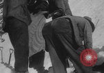 Image of steam locomotive clears snow Silverton Colorado USA, 1932, second 33 stock footage video 65675079706