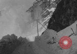 Image of steam locomotive clears snow Silverton Colorado USA, 1932, second 37 stock footage video 65675079706