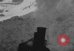 Image of steam locomotive clears snow Silverton Colorado USA, 1932, second 44 stock footage video 65675079706
