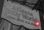 Standbild Atlanta Daily World Atlanta Georgia USA, 1960, aus Sekunde 32 historischem Filmmaterial Videoclip 65675079710