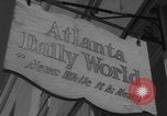 Standbild Atlanta Daily World Atlanta Georgia USA, 1960, aus Sekunde 33 historischem Filmmaterial Videoclip 65675079710