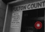 Image of Fulton Count Jail Atlanta Georgia USA, 1960, second 51 stock footage video 65675079713
