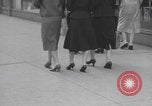 Image of E 51 St New York pedestrians New York City USA, 1960, second 21 stock footage video 65675079722