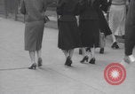 Image of E 51 St New York pedestrians New York City USA, 1960, second 22 stock footage video 65675079722