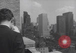Image of couple in formal 60s fashions New York City USA, 1960, second 45 stock footage video 65675079724
