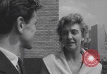 Image of couple in formal 60s fashions New York City USA, 1960, second 56 stock footage video 65675079724