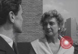 Image of couple in formal 60s fashions New York City USA, 1960, second 58 stock footage video 65675079724