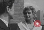 Image of couple in formal 60s fashions New York City USA, 1960, second 59 stock footage video 65675079724