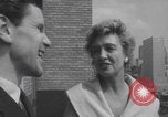 Image of couple in formal 60s fashions New York City USA, 1960, second 61 stock footage video 65675079724