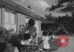 Image of African American suburban mother with children Atlanta Georgia USA, 1960, second 40 stock footage video 65675079731