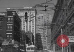 Image of Downtown Atlanta from moving car Atlanta Georgia USA, 1960, second 26 stock footage video 65675079736