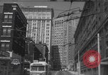 Image of Downtown Atlanta from moving car Atlanta Georgia USA, 1960, second 29 stock footage video 65675079736