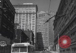 Image of Downtown Atlanta from moving car Atlanta Georgia USA, 1960, second 31 stock footage video 65675079736