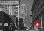 Image of Downtown Atlanta from moving car Atlanta Georgia USA, 1960, second 35 stock footage video 65675079736