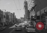 Image of Downtown Atlanta from moving car Atlanta Georgia USA, 1960, second 50 stock footage video 65675079736