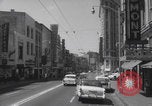 Image of Downtown Atlanta from moving car Atlanta Georgia USA, 1960, second 53 stock footage video 65675079736