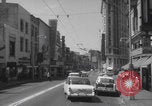 Image of Downtown Atlanta from moving car Atlanta Georgia USA, 1960, second 54 stock footage video 65675079736