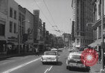 Image of Downtown Atlanta from moving car Atlanta Georgia USA, 1960, second 55 stock footage video 65675079736