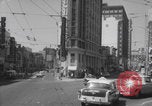 Image of Downtown Atlanta from moving car Atlanta Georgia USA, 1960, second 60 stock footage video 65675079736
