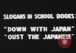 Image of Anti-Japanese propaganda China China, 1937, second 3 stock footage video 65675079743