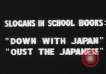 Image of Anti-Japanese propaganda China China, 1937, second 4 stock footage video 65675079743