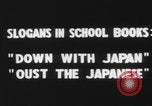 Image of Anti-Japanese propaganda China China, 1937, second 5 stock footage video 65675079743
