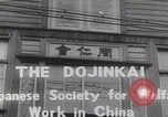 Image of Japanese buildings institutions China China, 1937, second 29 stock footage video 65675079744
