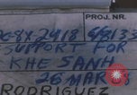 Standbild Khe Sanh Air Support Khe Sanh Vietnam, 1968, aus Sekunde 5 historischem Filmmaterial Videoclip 65675079754