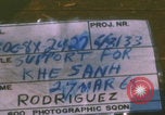 Image of Khe Sanh parachute repacking Khe Sanh Vietnam, 1968, second 1 stock footage video 65675079757
