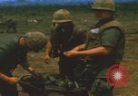 Image of Khe Sanh parachute repacking Khe Sanh Vietnam, 1968, second 60 stock footage video 65675079757