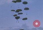 Image of Khe Sanh airdropped cargo Khe Sanh Vietnam, 1968, second 36 stock footage video 65675079758