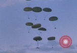Image of Khe Sanh airdropped cargo Khe Sanh Vietnam, 1968, second 38 stock footage video 65675079758