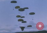 Image of Khe Sanh airdropped cargo Khe Sanh Vietnam, 1968, second 40 stock footage video 65675079758