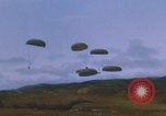 Image of Khe Sanh airdropped cargo Khe Sanh Vietnam, 1968, second 46 stock footage video 65675079758