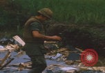 Image of broken crate recovery Vietnam War Khe Sanh Vietnam, 1968, second 25 stock footage video 65675079760
