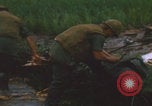 Image of broken crate recovery Vietnam War Khe Sanh Vietnam, 1968, second 30 stock footage video 65675079760