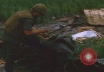 Image of broken crate recovery Vietnam War Khe Sanh Vietnam, 1968, second 33 stock footage video 65675079760