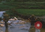 Image of broken crate recovery Vietnam War Khe Sanh Vietnam, 1968, second 49 stock footage video 65675079760