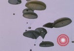 Image of airdrop to Marines Khe Sanh Khe Sanh Vietnam, 1968, second 44 stock footage video 65675079761