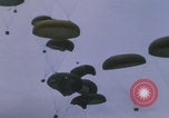 Image of airdrop to Marines Khe Sanh Khe Sanh Vietnam, 1968, second 46 stock footage video 65675079761